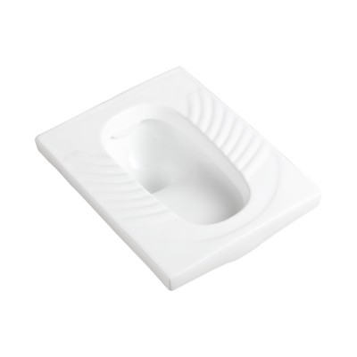 Bathroom Sanitary Ware Cleaning Glaze White Ceramic Porcelain Toilet S-Trap Squatting  WC Pan