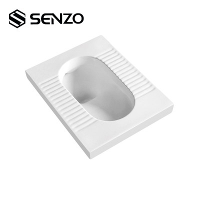 Hot selling Wc Squating Pan Toilet Ceramic White Origin Type Bathroom toilet pan